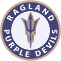 Purple Devils mascot photo.