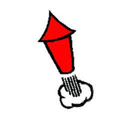 Rockets mascot photo.