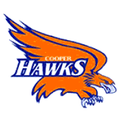 Hawks mascot photo.