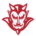 Red Devils mascot photo.