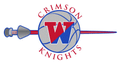 Crimson Knights mascot photo.