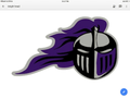 Knights mascot photo.