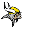 Vikings mascot photo.