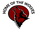 Wolves mascot photo.