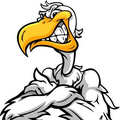 Pelicans mascot photo.