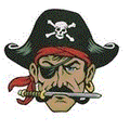 Pirates mascot photo.