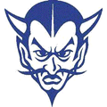 Blue Devils mascot photo.
