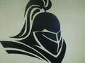 Knights mascot photo.