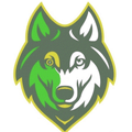 Wolves mascot photo.