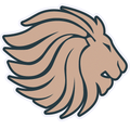Lions mascot photo.