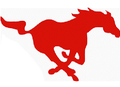 Mustangs mascot photo.