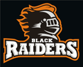 Black Raiders mascot photo.