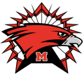 Redhawks mascot photo.