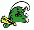 Green Wave mascot photo.