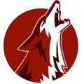 Coyote mascot photo.