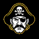 Pirates mascot photo.