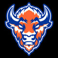 Bison mascot photo.