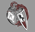 Silver Knights mascot photo.