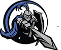 Blue Knights mascot photo.