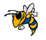 Yellowjackets mascot photo.