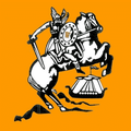 Black Raiders mascot photo.