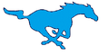 Mustangs mascot photo.