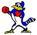 Fighting Blue Jays mascot photo.