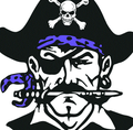 Pirates mascot photo.