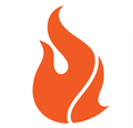 Flames mascot photo.