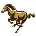 Mustangs mascot photo.