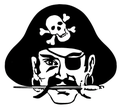 Pirates mascot photo.