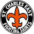 Fighting Saints mascot photo.