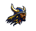 Vikings mascot photo.