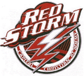 Red Storm mascot photo.