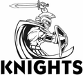 Knights mascot photo.