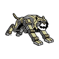 Lynx mascot photo.