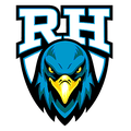 Blue Hawks mascot photo.
