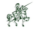 Knights mascot photo.