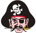 Pirates mascot photo.