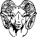 Rams mascot photo.