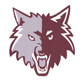 Wolves mascot photo.