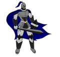Knights mascot photo.
