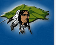 Warriors mascot photo.