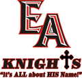 Knights mascot photo.