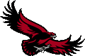 Red Hawks mascot photo.