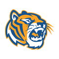 Blue Tigers mascot photo.