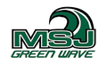 Green Wave mascot photo.