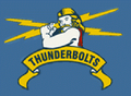 Thunderbolts mascot photo.