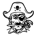 Pirates mascot photo.