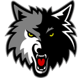 Wolves mascot photo.